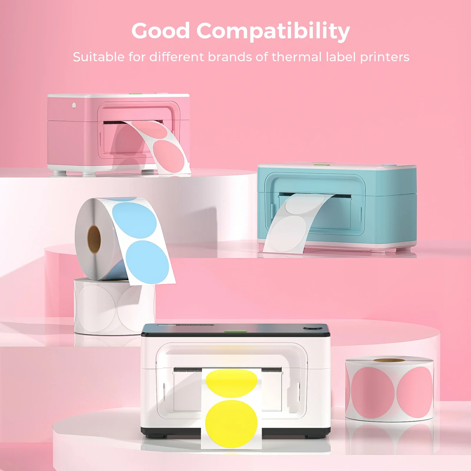 2" Circle Color Labels - Image 14