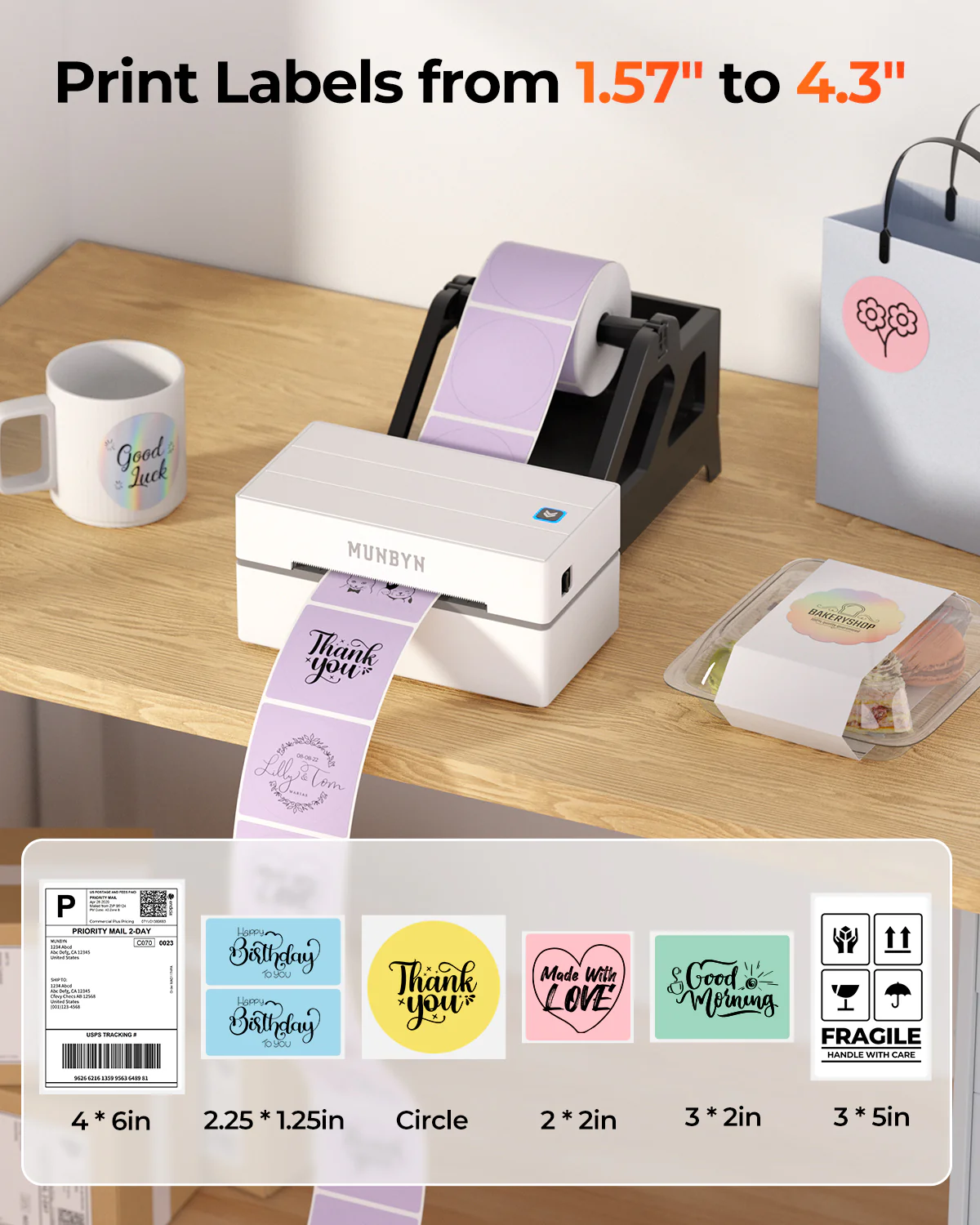 RealWriter 130B Thermal Printer - Image 23