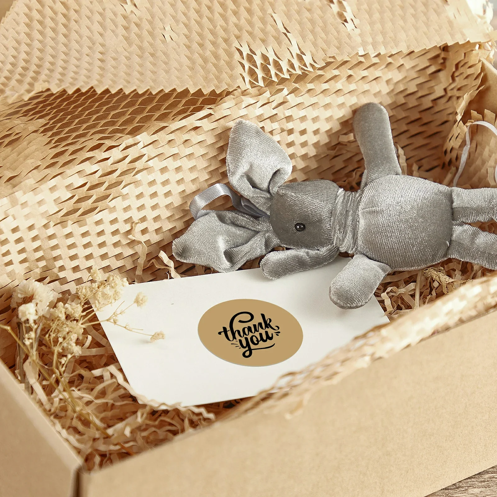 2" Brown Labels - Image 9