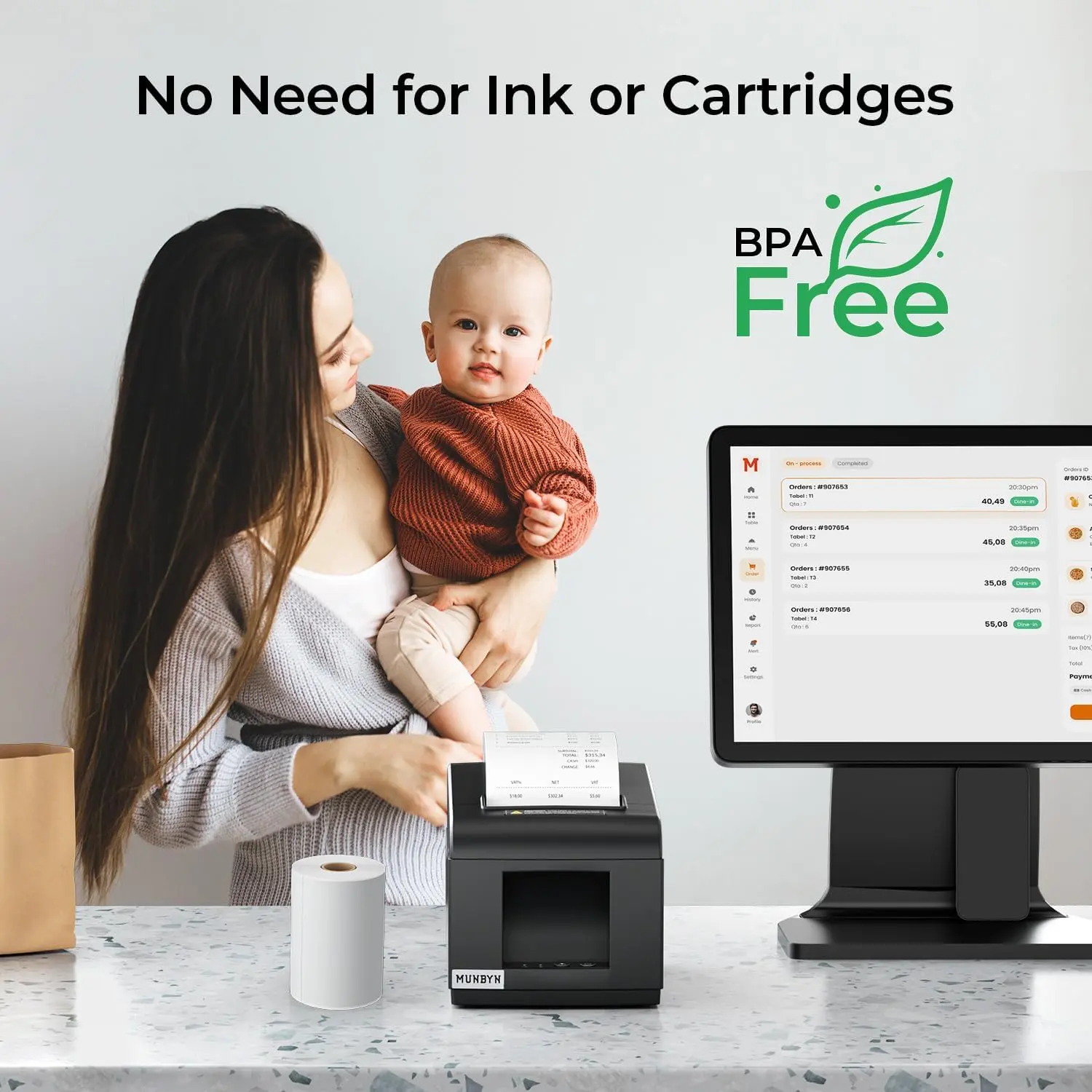 P072 Receipt Printer - Image 7