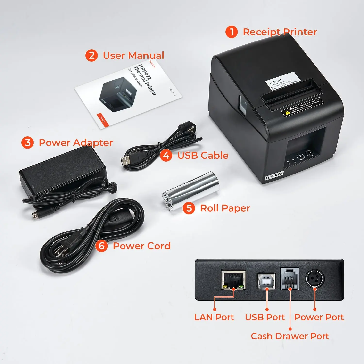 P072 Receipt Printer - Image 9