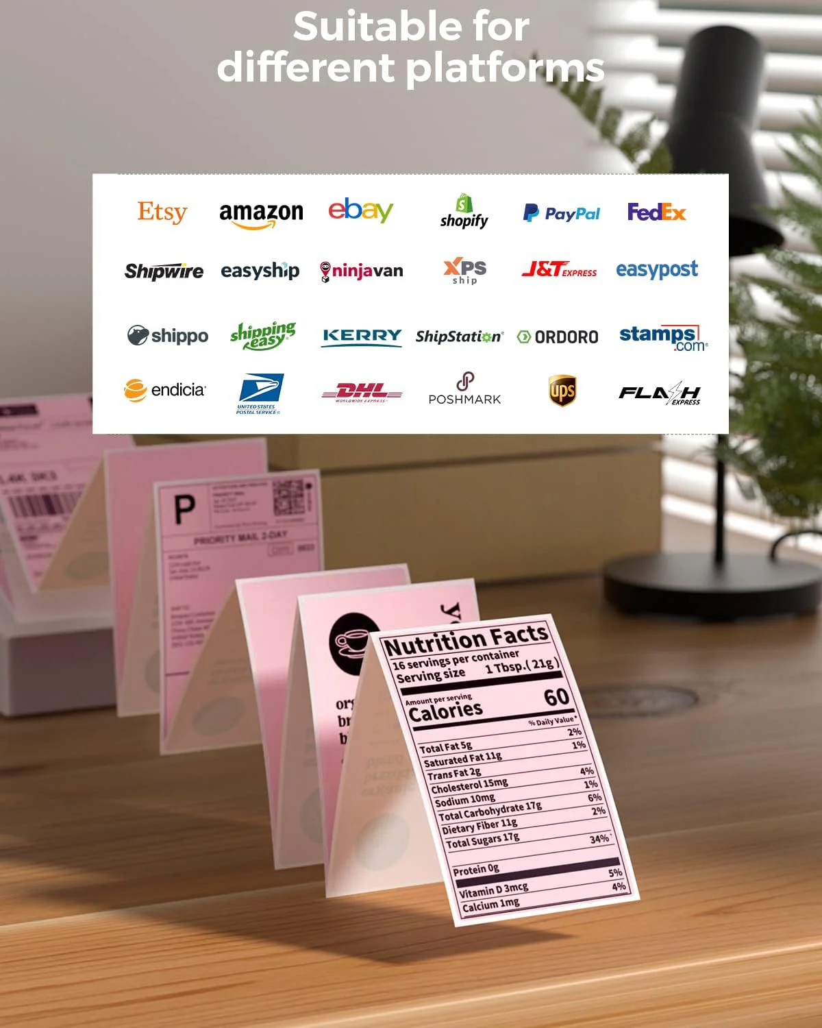 4" x 6" Fan-Fold Labels - Image 18