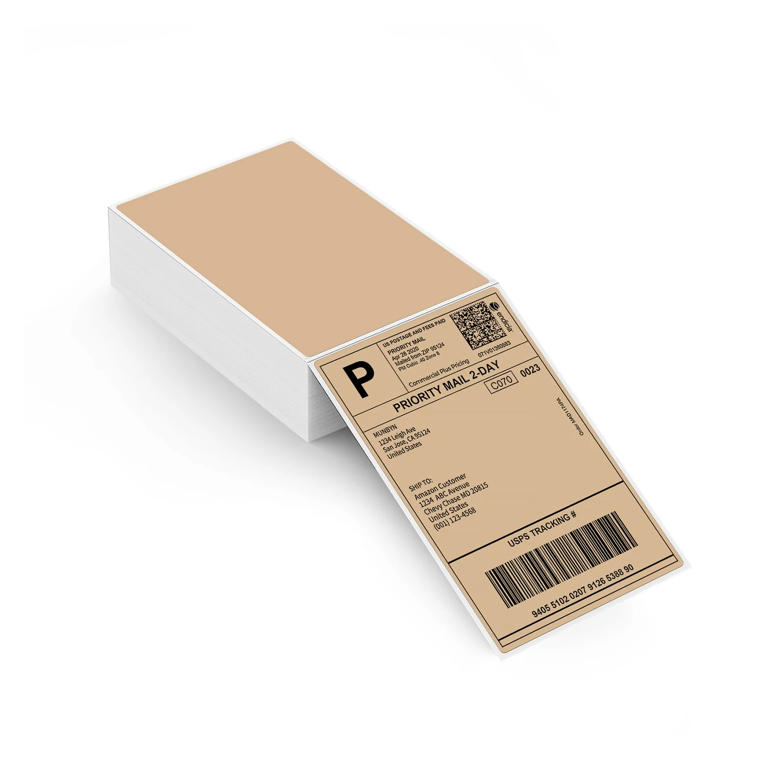 4" x 6" Fan-Fold Labels - Image 3