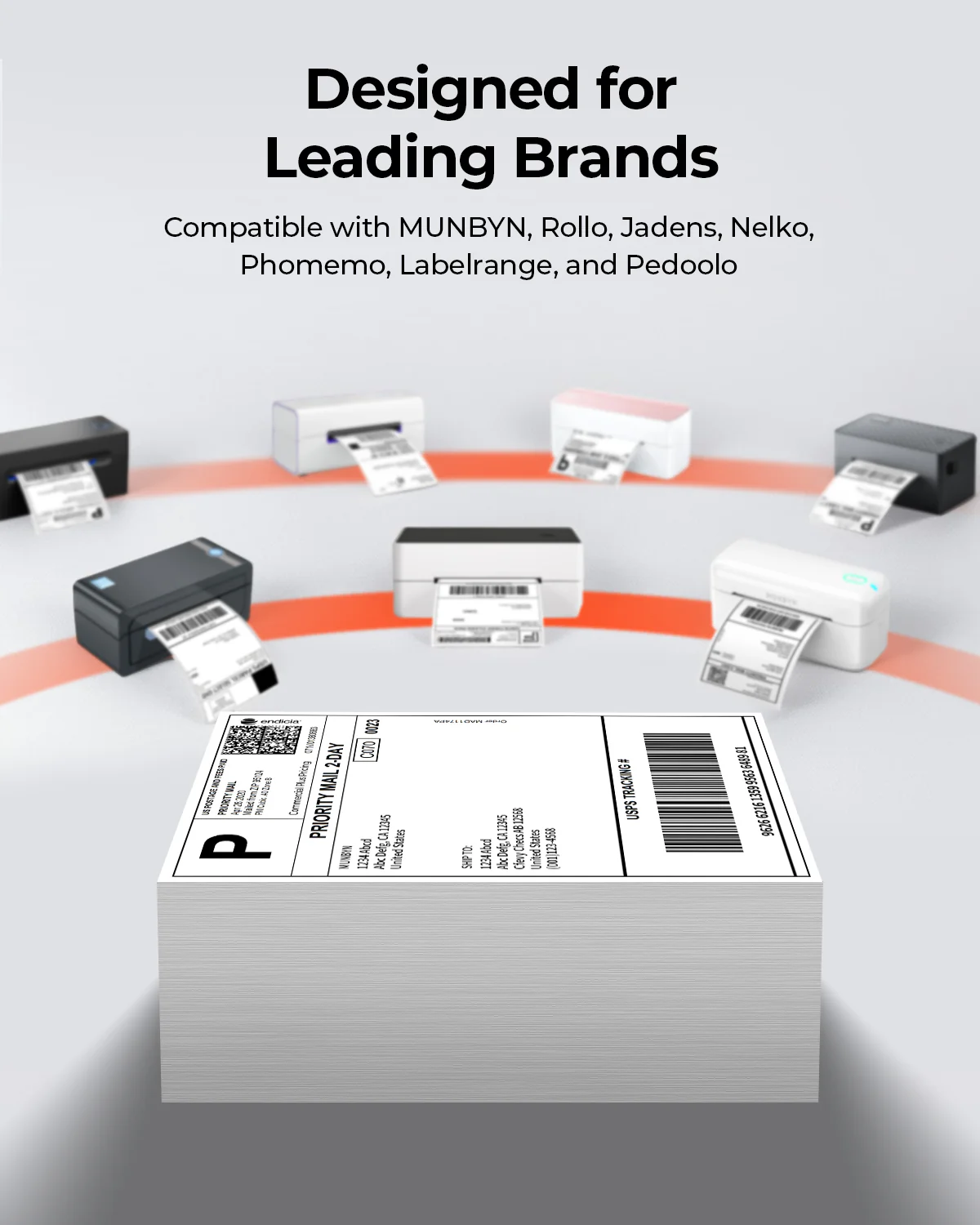 4" x 6" Fan-Fold Labels - Image 4