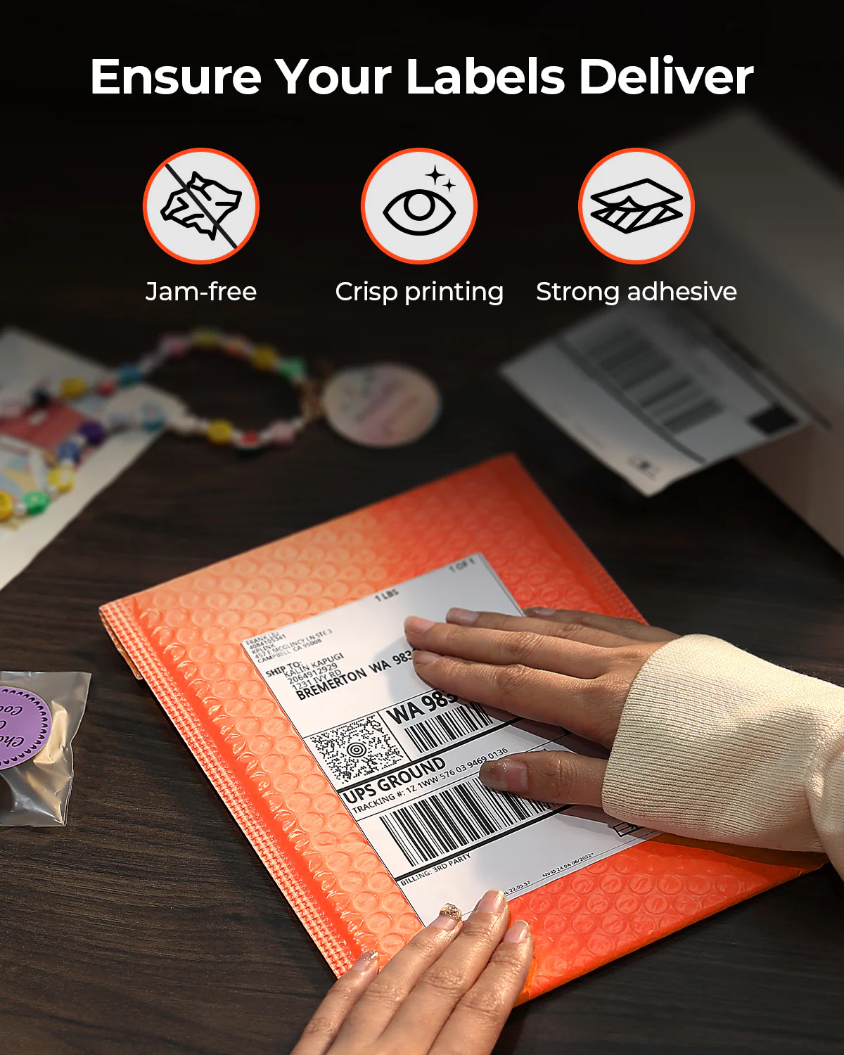 4" x 6" Fan-Fold Labels - Image 6