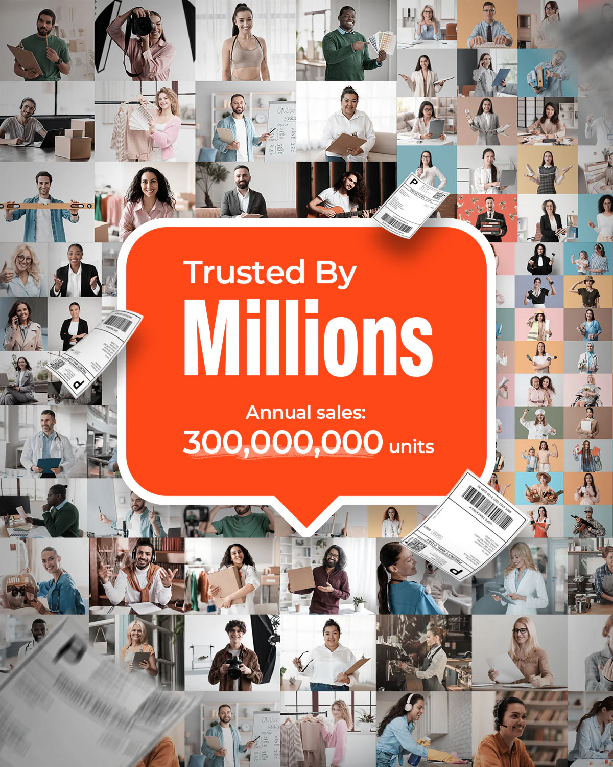 4" x 6" Fan-Fold Labels - Image 9