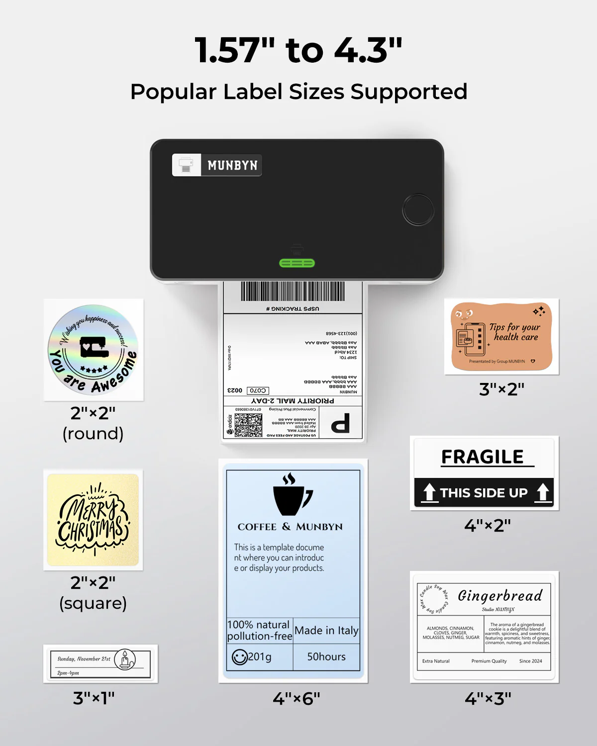 RealWriter 941AP Thermal Printer Kit-White - Image 14