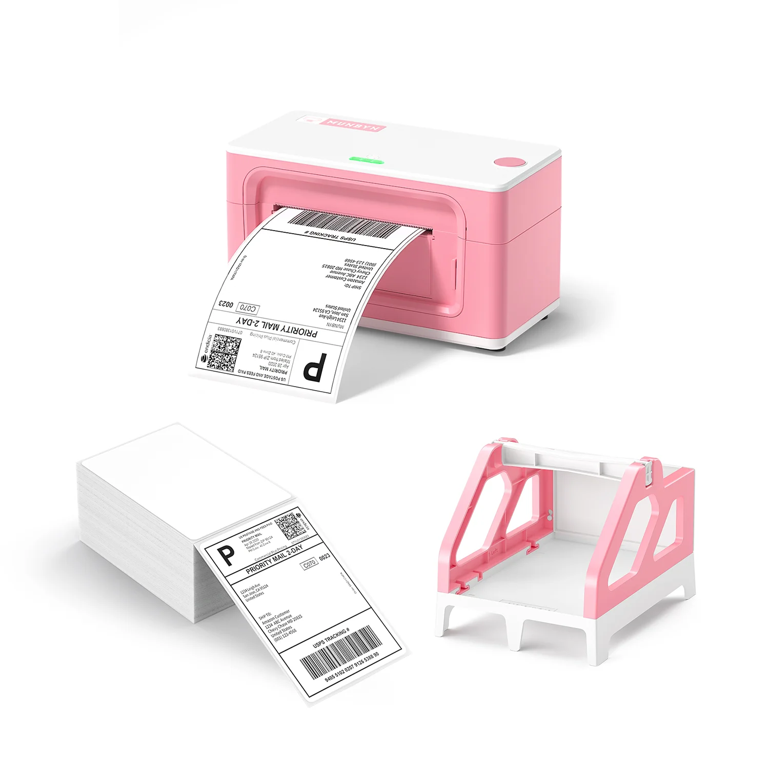 RealWriter 941AP Thermal Printer Kit-Pink - Image 3