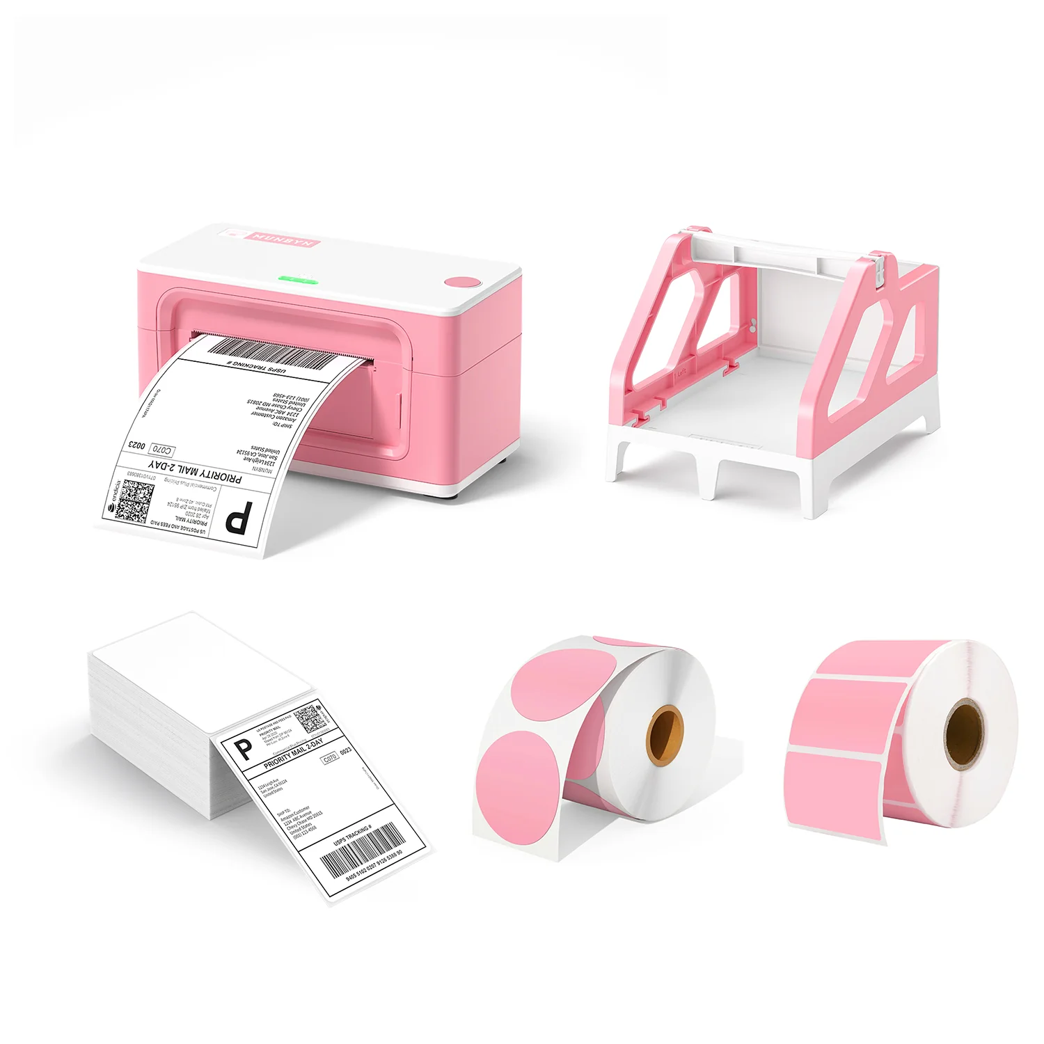 RealWriter 941AP Thermal Printer Kit-Pink - Image 6