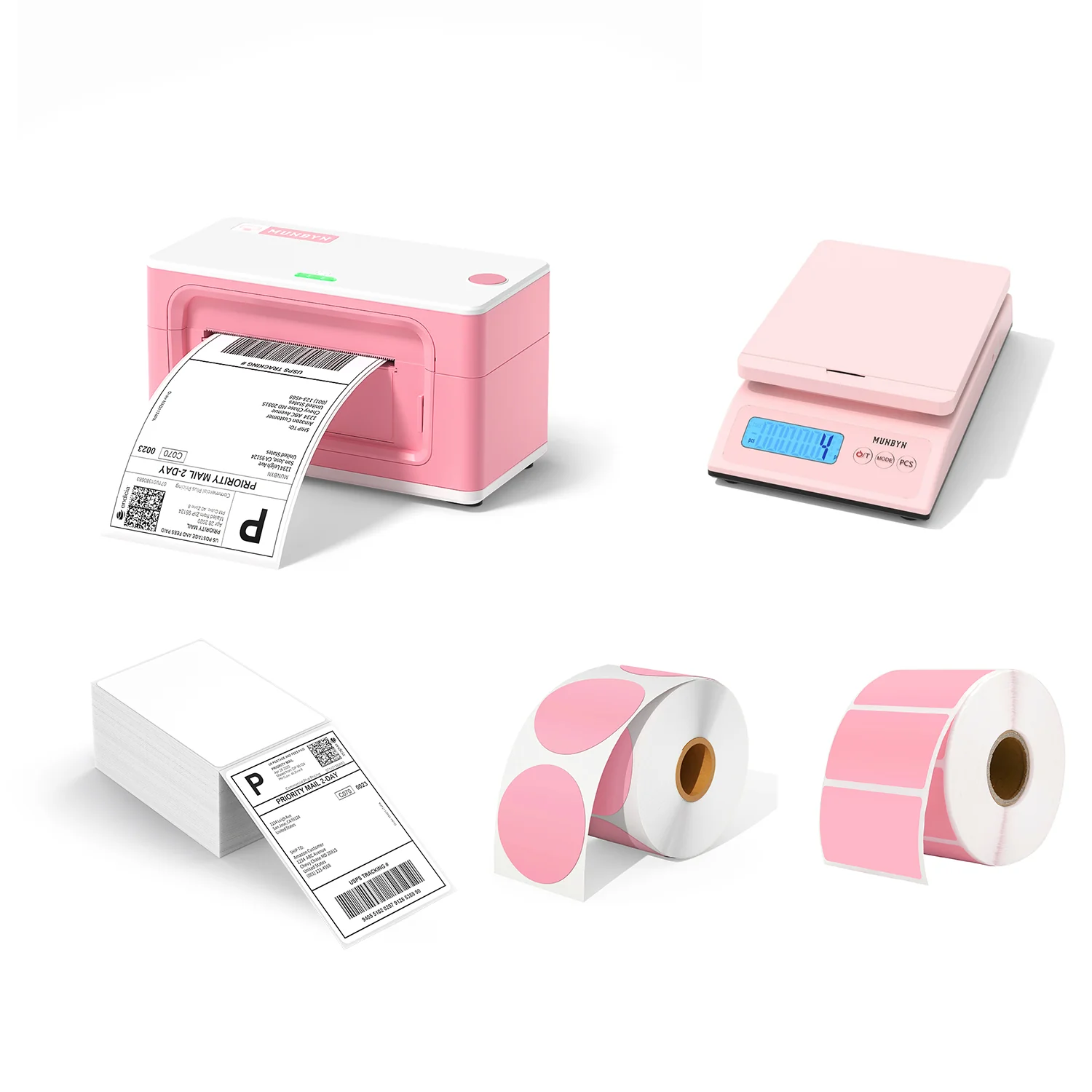 RealWriter 941AP Thermal Printer Kit-Pink - Image 8